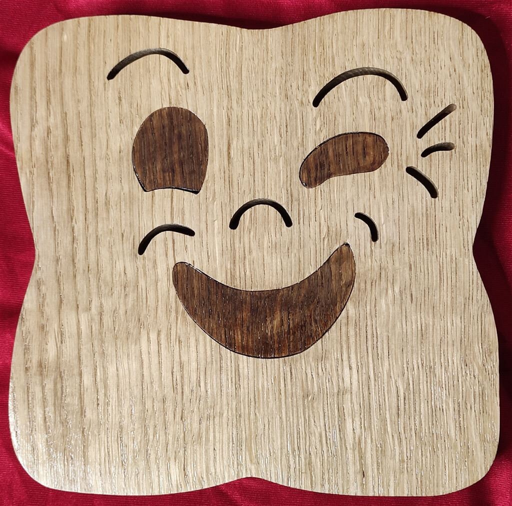 Dessous de Plat d'un Biscuit Célèbre en Chêne Massif