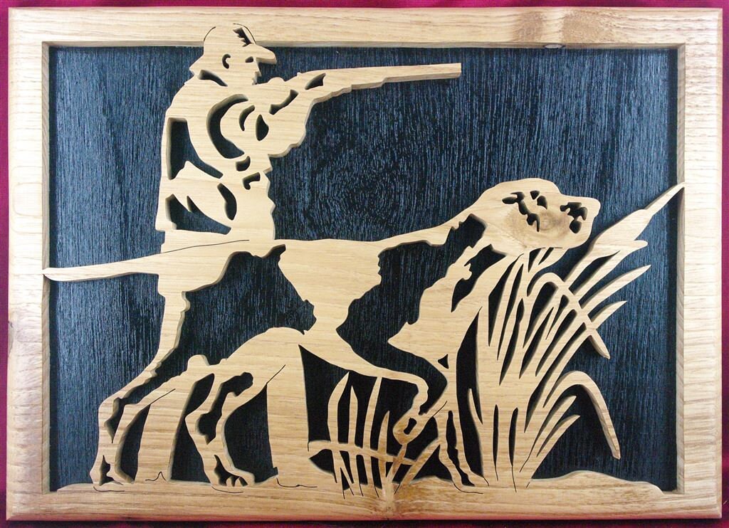 Tableau Le Chasseur avec Chien