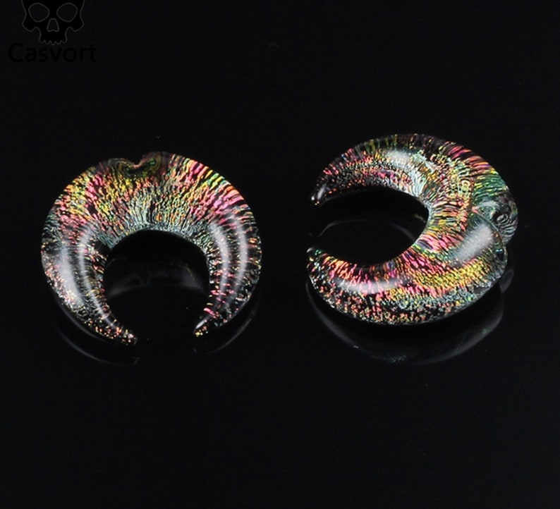 Glass Septum Tusk or Ear Hanger Etsy