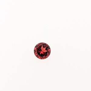 Natural and Untreated Red Garnet Loose Gemstones | Round 3mm 4mm 5mm | January Birthstone | Jewelry Center Stone | Single or Pair | Setting