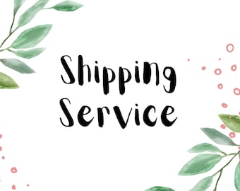 Shipping Service - Need your jewelry faster? Want it shipped by a different carrier? We can help you!