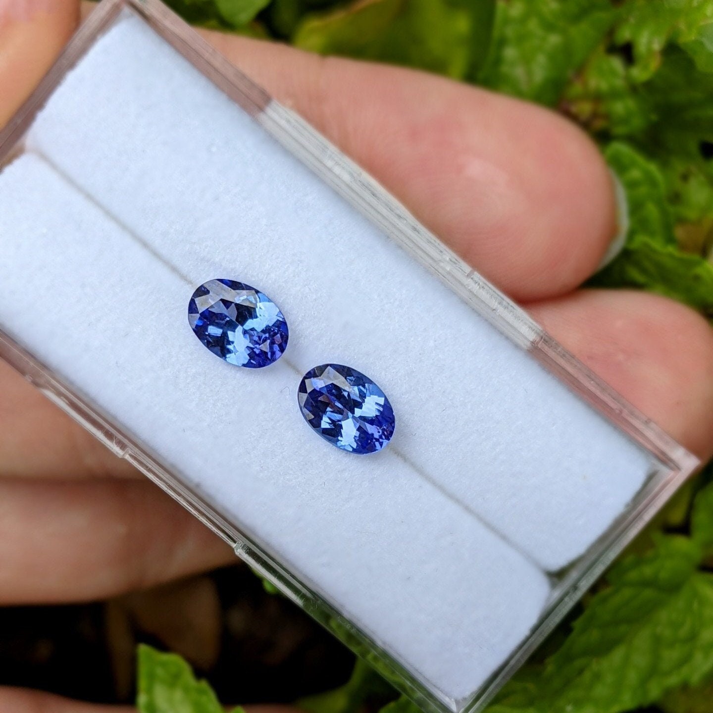 Pietra Preziosa Di Tanzanite Sfaccettata A Taglio A Pera: Rara Tonalità Blu Viola, 18,80 Ct - Italia - Foto 7