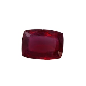 Natural Madagascar Ruby 12x10mm Elongated Cushion Cut – Loose Gemstone