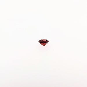 Natural Round Brilliant Cut Red Garnet – Calibrated Loose Faceted Gemstone