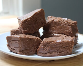 Creamy milk chocolate fudge