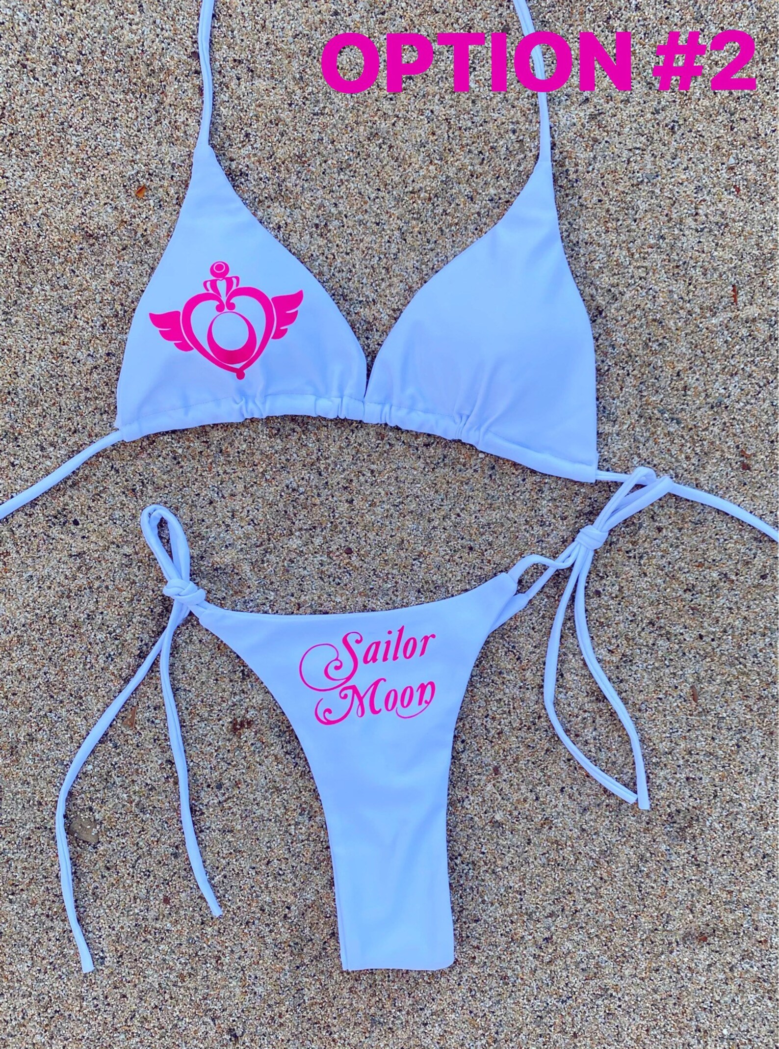 Sailor Moon Bikini Set Anime Girl Swimsuit Lolita Swimsuit Etsy