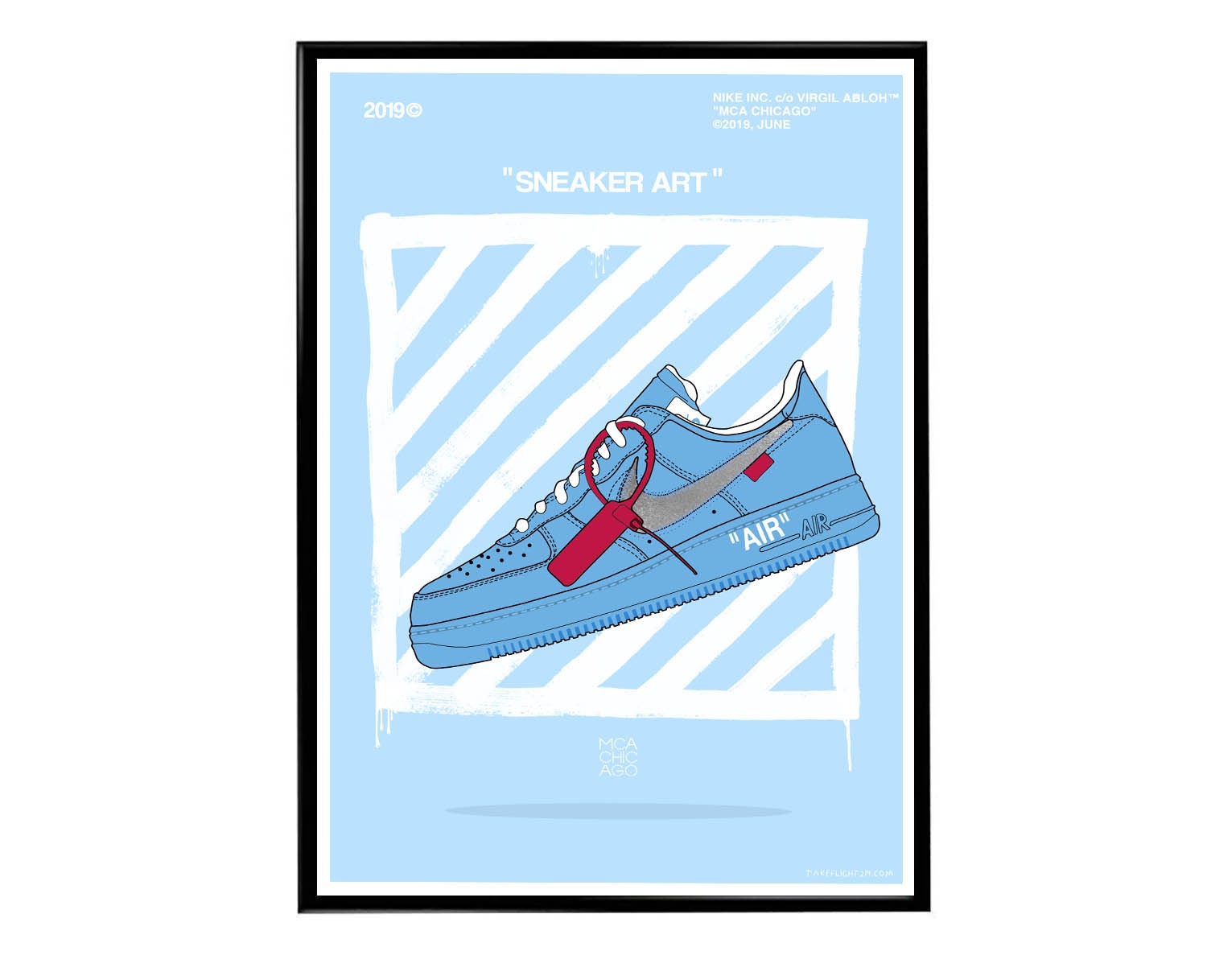 Box Logo Cross Poster Hypebeast Poster Graffiti Street Art Pop Culture Poster