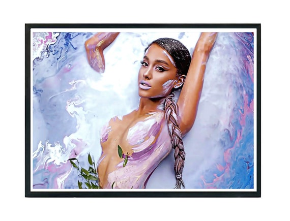 Ariana Grande God Is A Woman Poster Hypebeast Poster Hip Hop Poster Album Art Poster Pop Culture Trendy Hipster Pop Art Street Art