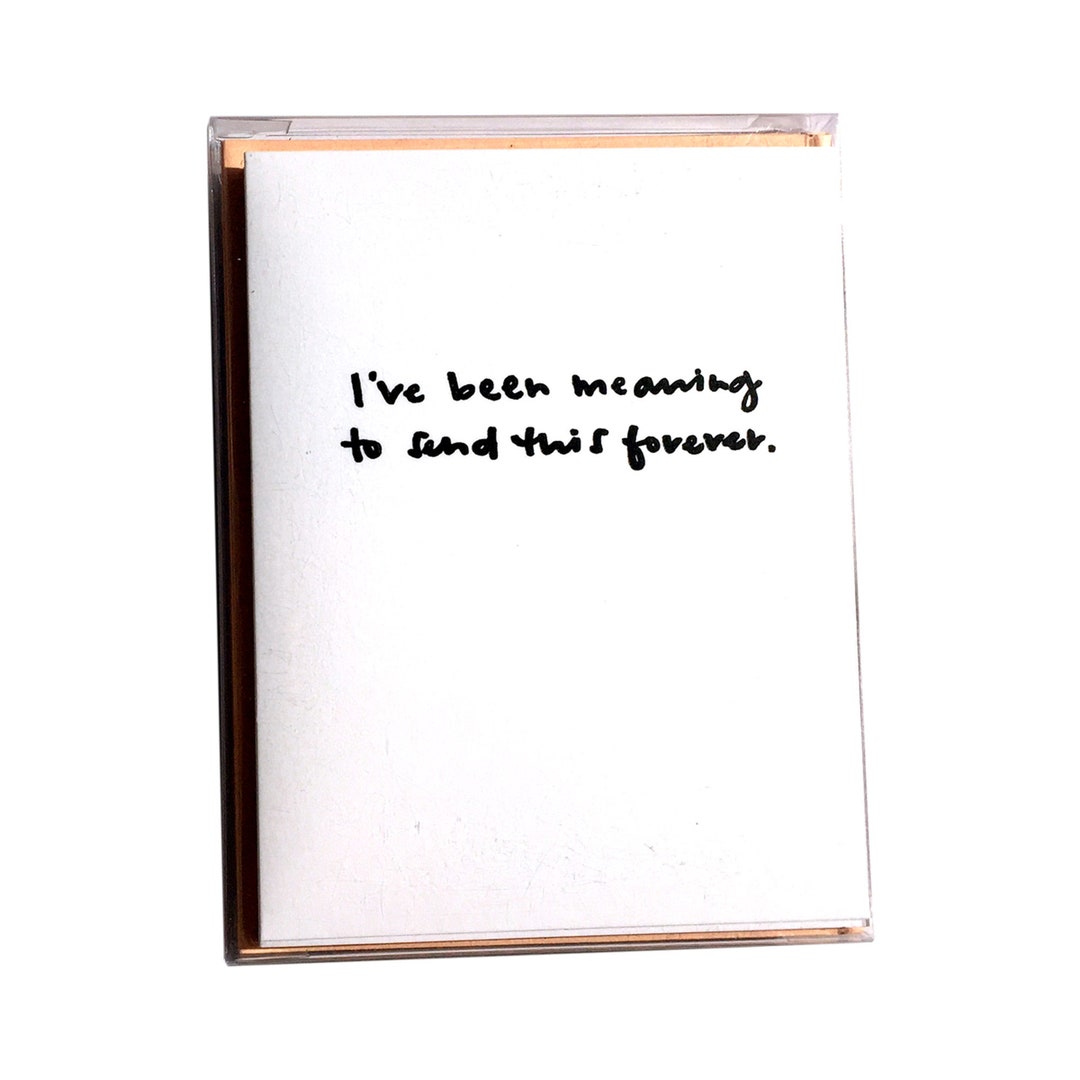 Boxed Set of 10 Blank Letterpress Greeting Cards - Etsy