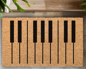 Piano Doormat, Piano Welcome Mat, Piano Gifts, Piano Piano doormat, Music gift