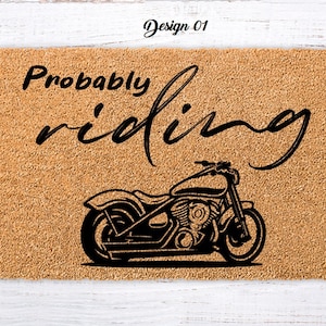 Motorcycle Mats for the showroom and garage make great gifts for