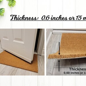 Golden Ratio Doormat, Fibonacci Sequence Nature Pattern Welcome Mat immagine 6