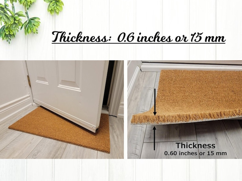 Golden Ratio Doormat, Fibonacci Sequence Nature Pattern Welcome Mat immagine 6