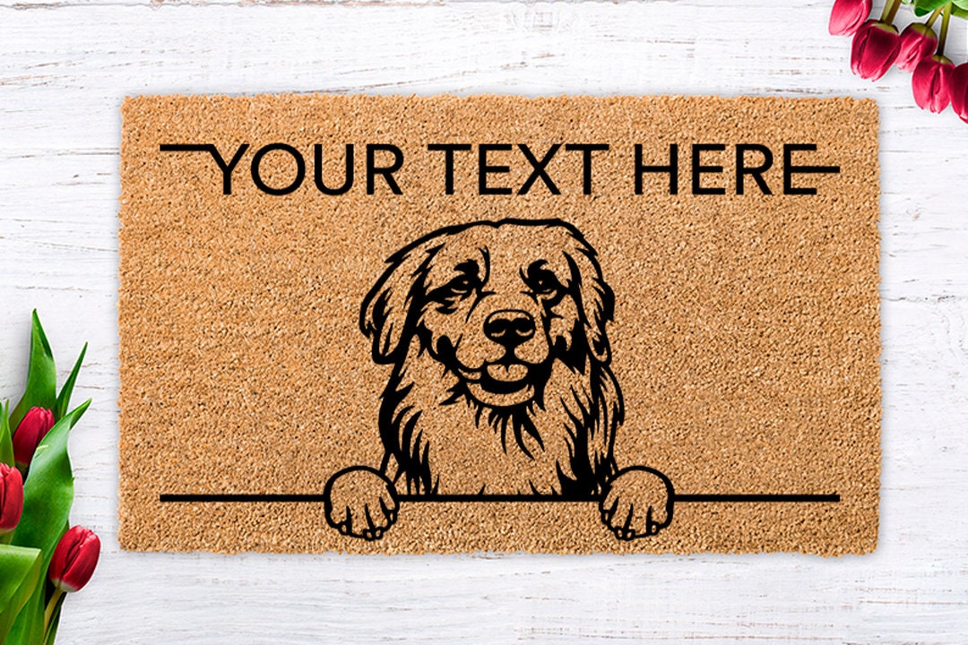 Dog Gifts, Personalized Dog Gift, Mat Dog, Dog Doormat, Custom