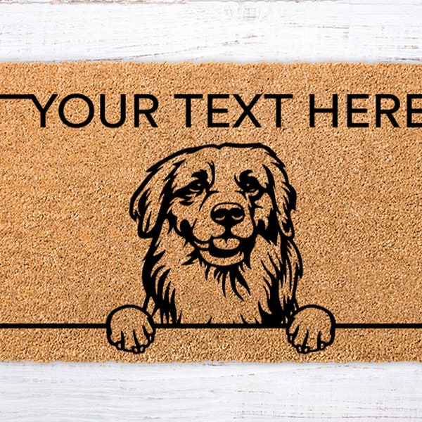 Dog Gifts, Personalized Dog Gift, Welcome Mat Dog, Dog Doormat, Custom Dog Gift, Dog Breeds, Dog Door Mat, Dog Welcome Mat, Custom Dog Gift