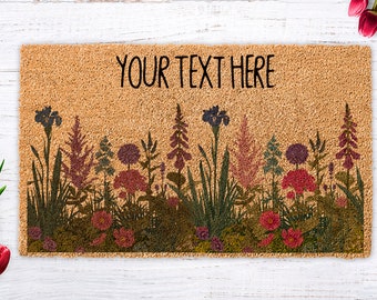 Your Text Here, Personalized Doormat, Custom Welcome Mat, Custom Doormat, Housewarming Gift, Personalized Wedding Rug, Custom Bridal Shower