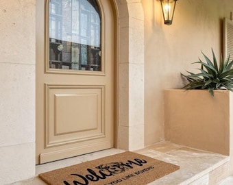 Boxer Dog Welcome Mat, Personalized Pet Doormat