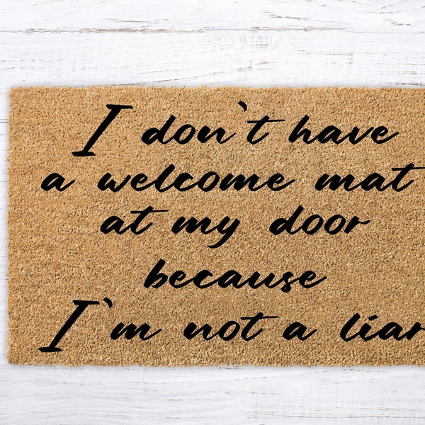 I Am Not a Doormat Etsy