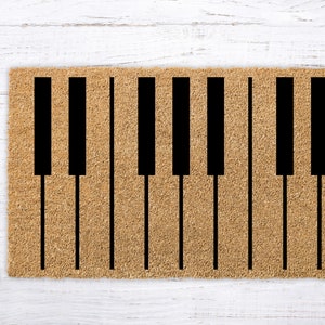 Piano Doormat, Piano Welcome Mat, Piano Gifts, Piano Piano doormat, Music gift