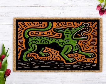 Pop Culture Doormat, Modern doormat, Front door mat, Personalized Doormat, Eco-friendly Non-slip doormat,Custom doormat, Housewarming Gifts