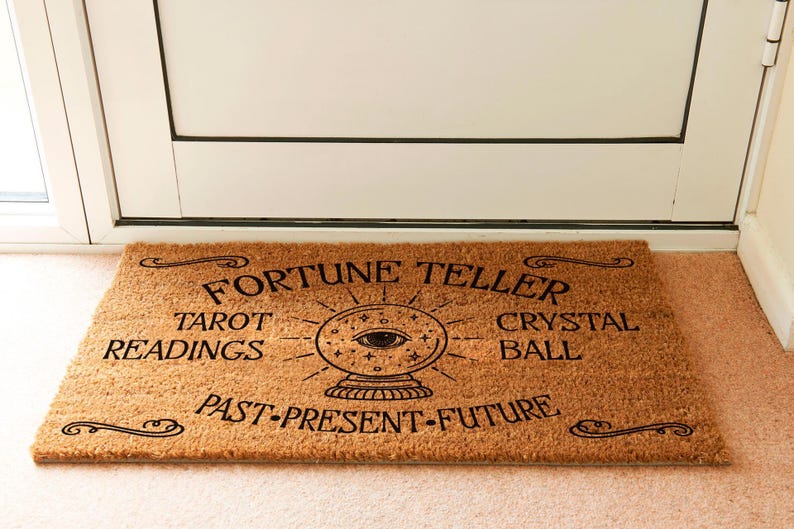 Fortune Teller Coir Doormat, Mystic Welcome Mat image 12