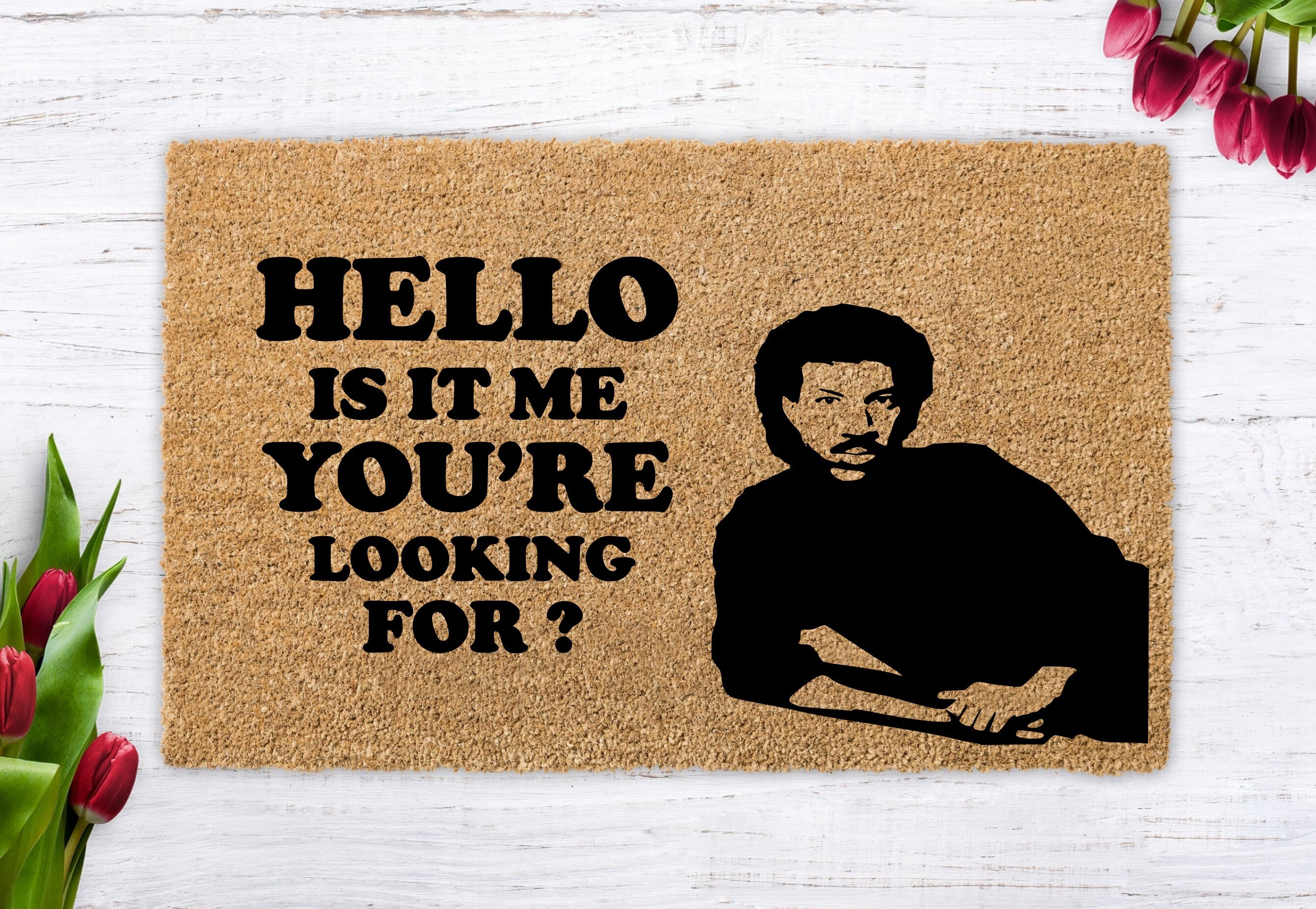 Lionel Doormat is It Me You Are Looking For Lionel Richie Etsy Australia