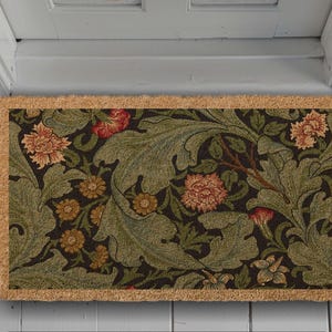 Floral Doormat, Colorful Welcome Mat, Housewarming Gift, new home gift, New Apartment, Closing Gift, Country cottage decor, Wildflower Rug