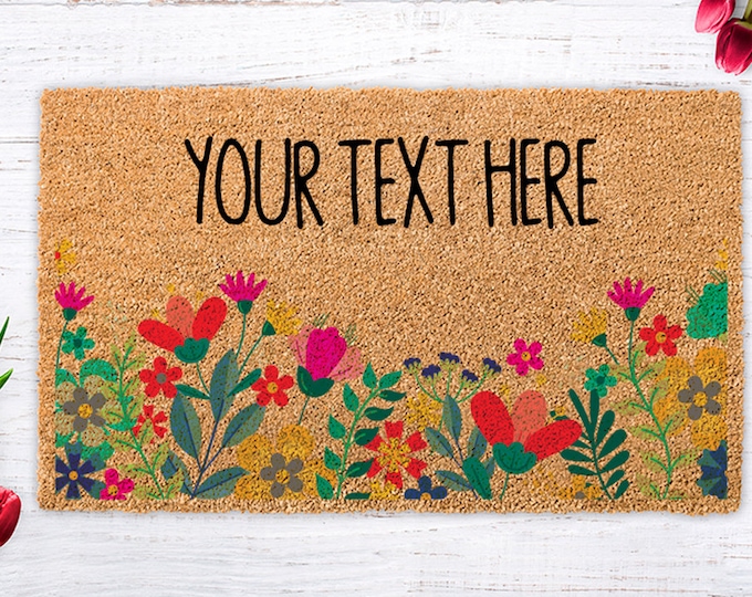 Personalized doormat, Custom Welcome Mat, Your Text Here doormat, Make your own mat, Custom doormat, Custom Mat, Your Custom Welcome Doormat