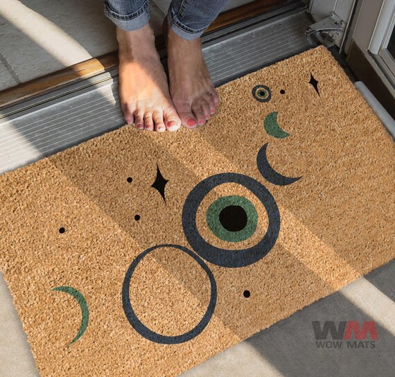 thumbnail interactive-video image 1 of Welcome Mats For Front Door Outside Entry - Entryway Rug – Joanna Home Decor 1 of 12