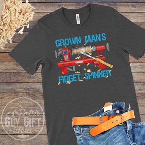 ENVIO GRATUITO, Fidget Spinner de Grown Man, camiseta súper suave premium