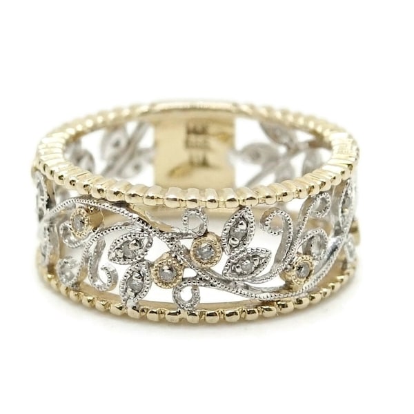 Filigree Wedding Band - Etsy