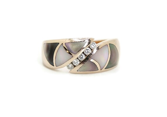 Kabana diamond opal inlay - Gem