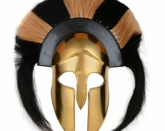 Medieval Achilles Troy Movie Prop Helmet Replica Costume