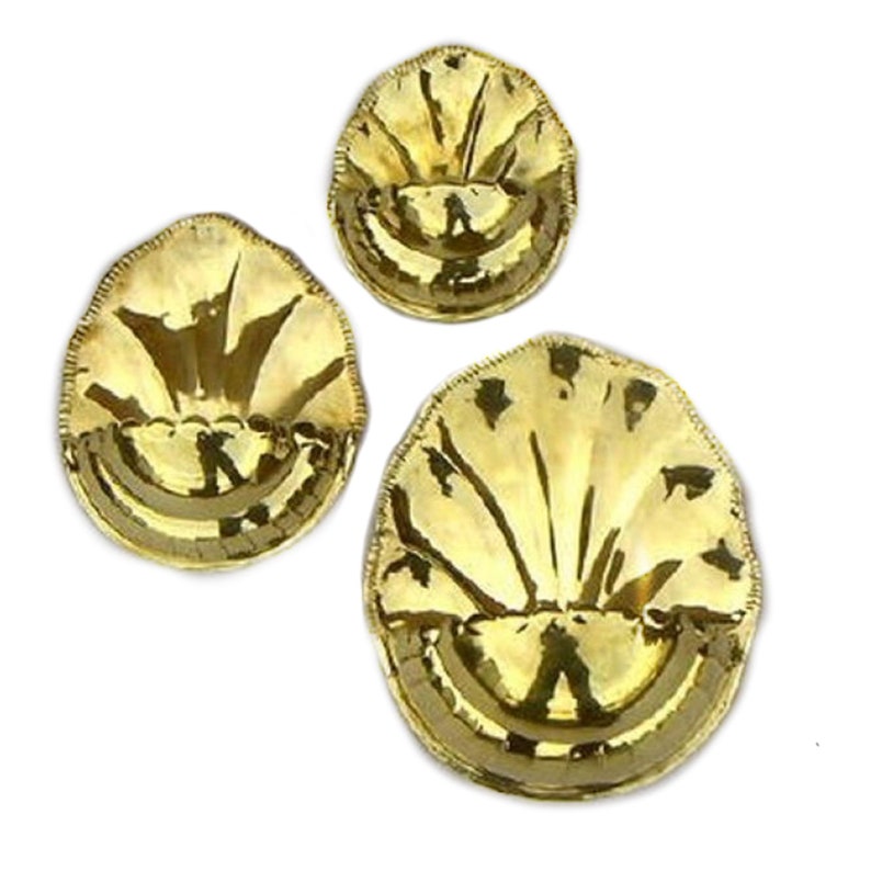 Solid Brass Wall Planters