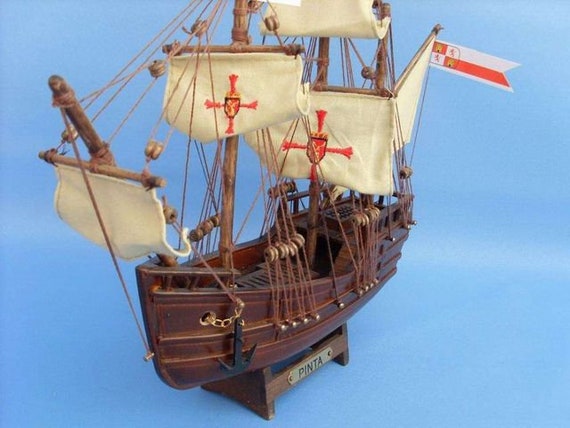 Gift Pack Ship Model in Wood Spanish Santisima Trinidad