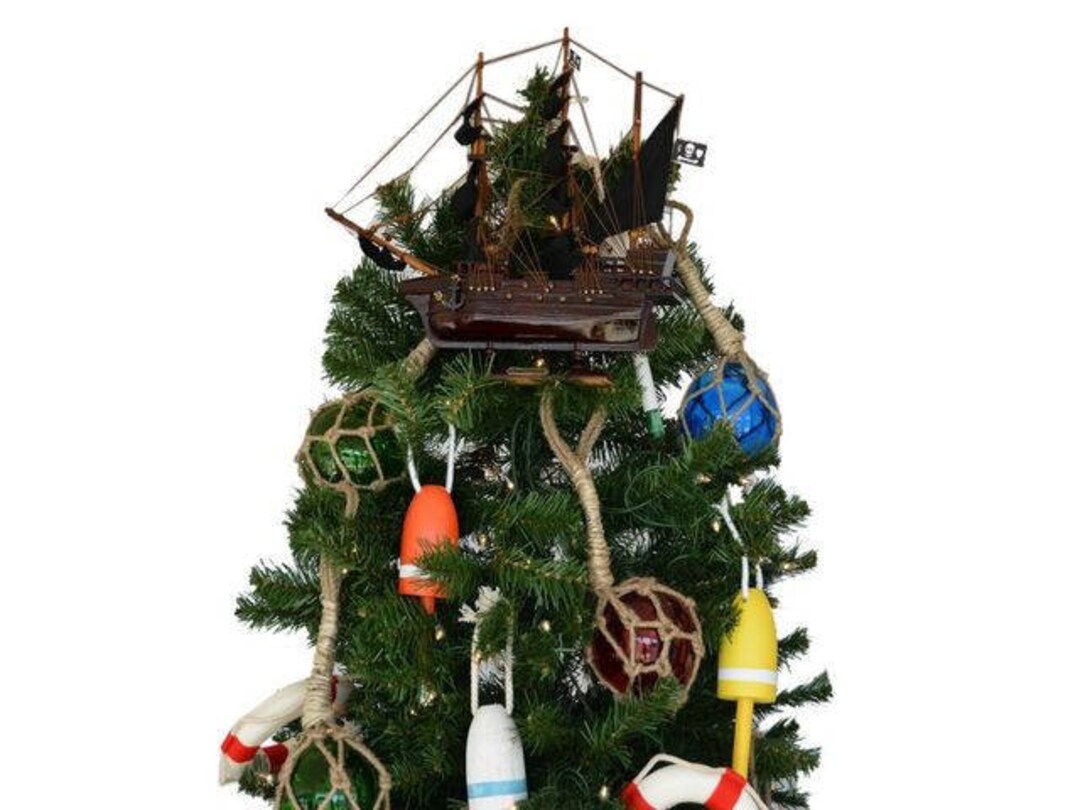 Wooden John Gow's Revenge Pirate Ship Christmas Tree - Etsy