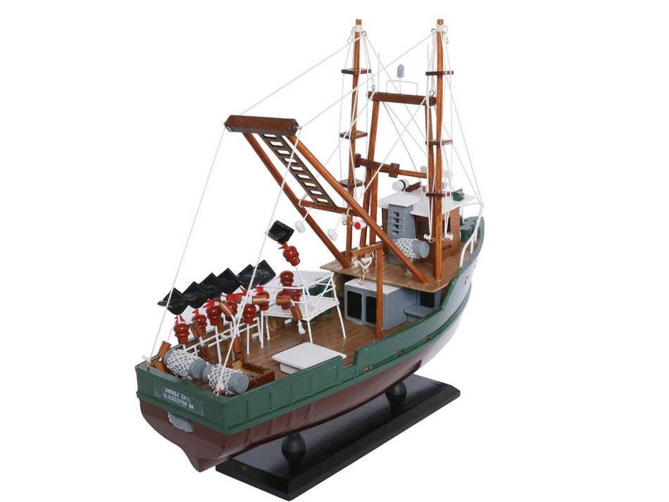 Buy Wooden Andrea Gail - The Perfect Storm Model Boat 16in - Model Ships