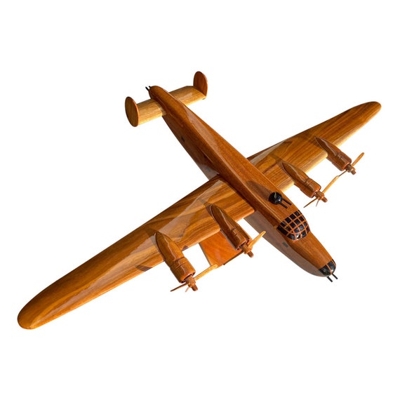 B24 Liberator Mahogany Wood Desktop 
