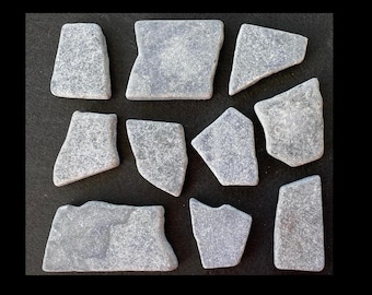 Flat Smooth Stones, Rock Painting Art, Crafts - 10 Pack