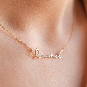 Dainty Name Necklace,Personalized Name Necklace, Minimalist Name Necklace,Layering Necklace,Dainty Name Charm Jewelry, Gift For Her,LVK83