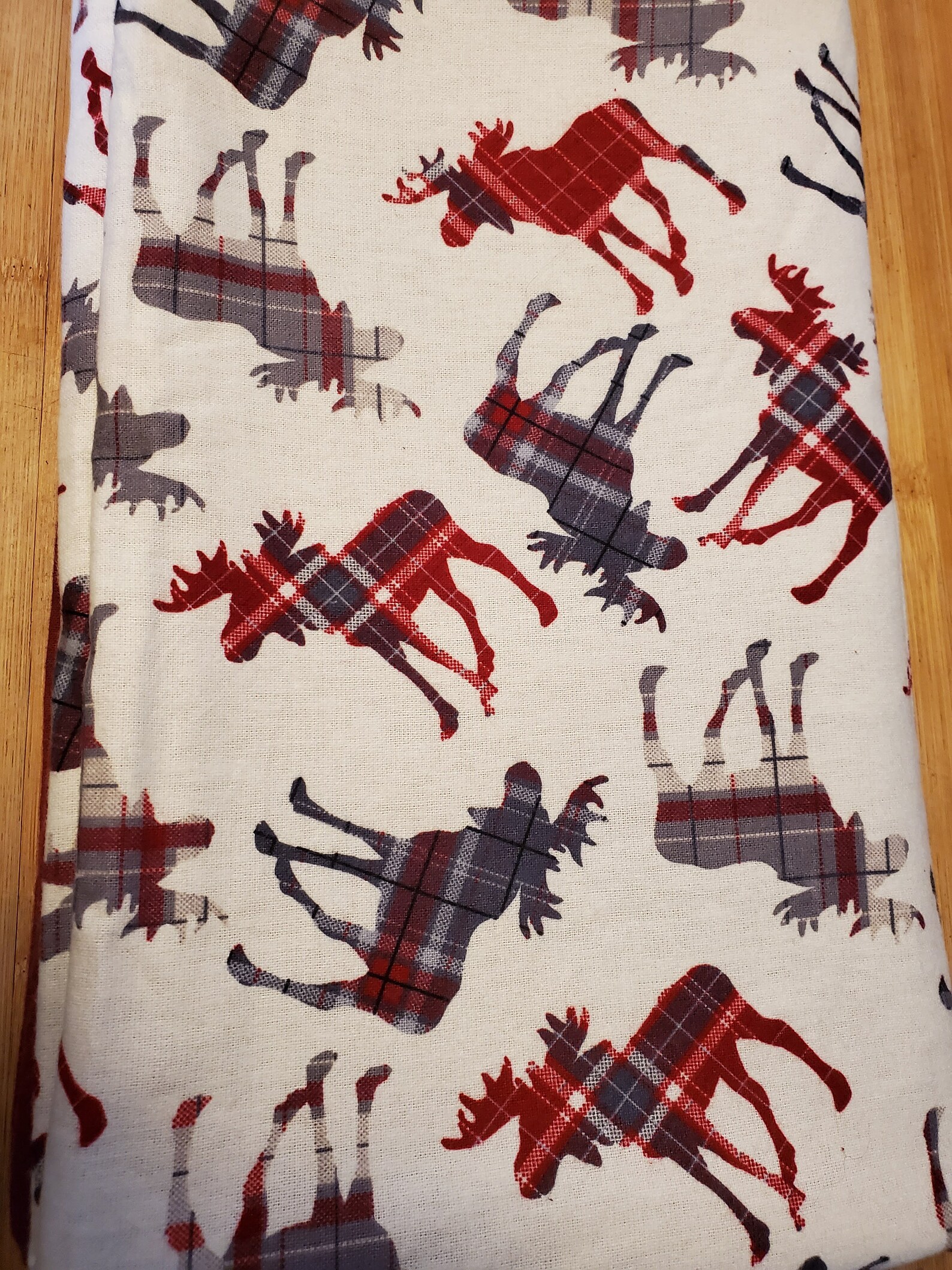 Moose Blanket Plaid Blanket/ Throw Blanket / Couch Blanket / Etsy