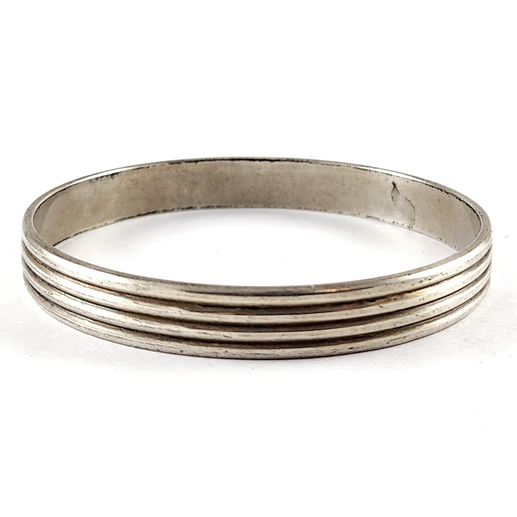 ヴィンテージ S Kirk & Son  シルバー ワイド バングル S Kirk Son Bracelet - Etsy