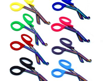 Forbici Da Benda Colorate Per Infermieri – 24 Pezzi, Manico - Foto 3