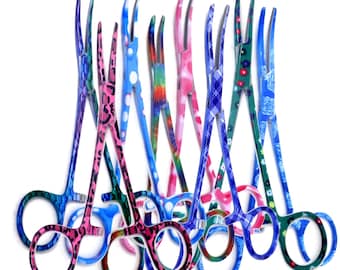 Doll Hair & Glue Removal Forceps Pliers 5.5" Curved Nose Pliers for Rerooting Fashion Dolls, Blythe Scalp Hair, Toy Stuffing Turning