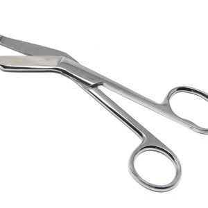 Nursing School Graduation Gift, Medical Assistant Intern Thank You Present, One Large Ring Stainless Steel 5.5&quot; Bandage Scissors