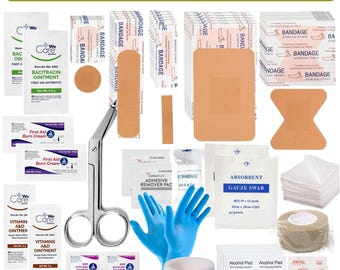 First Aid Kit IFAK 70 Pcs Roadside Survival First Aid Pack for Outdoor Recreation Camping Hiking Adventure Sports