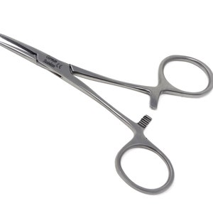 Miniature Straight Forceps 4&quot; Hemostat Locking Forceps Serrated Ends