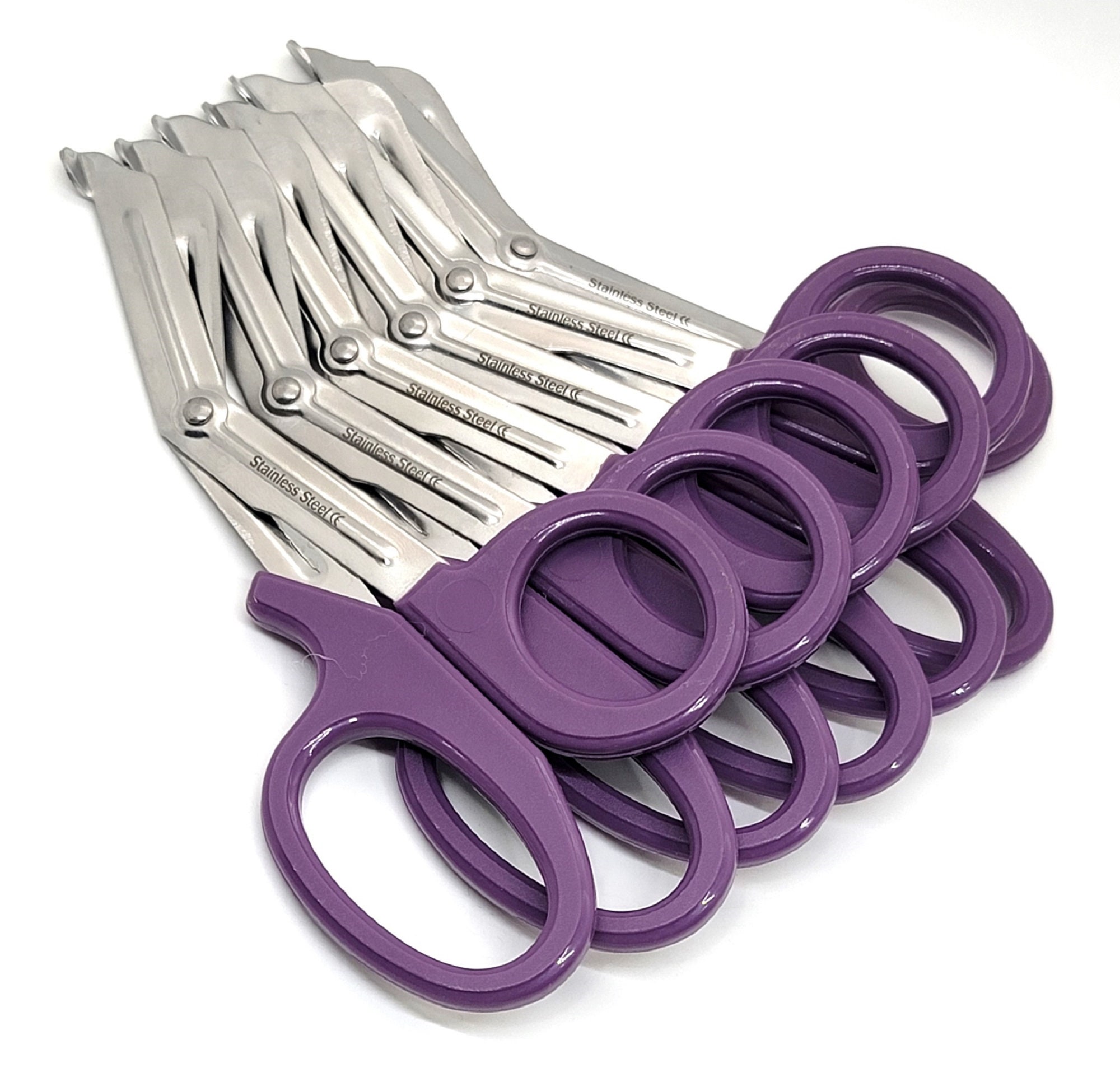 Purple EMT Utility 5.5 Paramedic Bandage Trauma Scissors