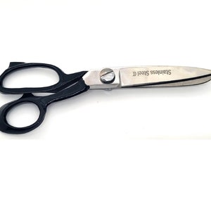 Stainless Steel Heavy Duty Black Color Handle 8&#39;&#39; Dress Making Tailor Scissors Fabric Cutting Sewing Scissors Cloth Cutting Scissors