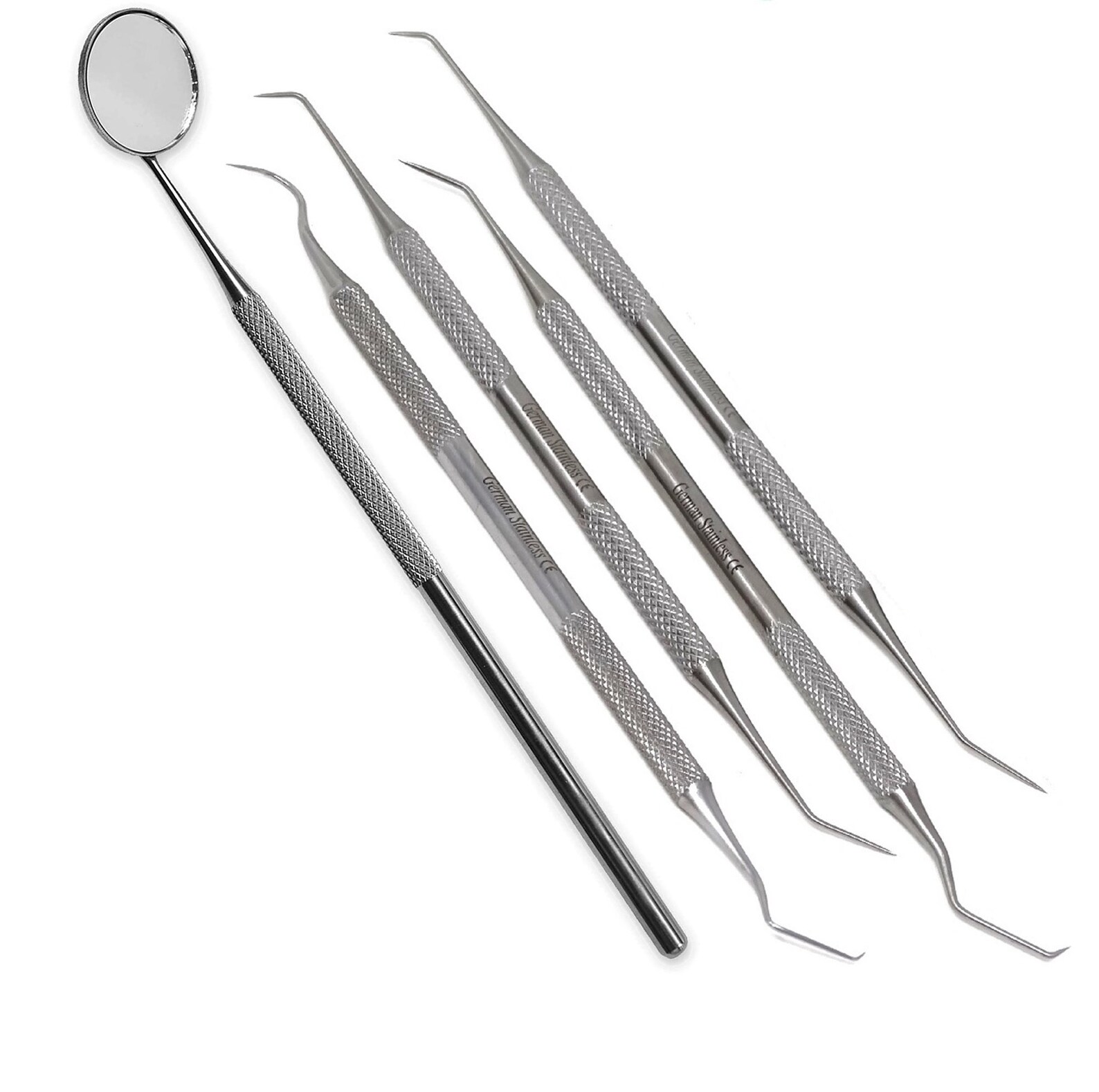 Stainless Steel Oral Care Tools Dental Kit Floss Pick Scaler Etsy